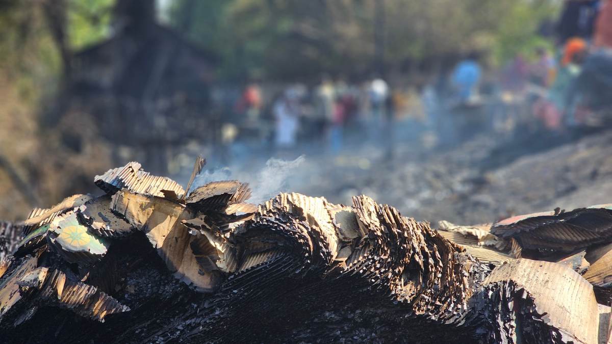 Three residential houses damaged in separate fire incidents in Kupwara