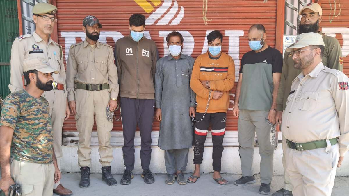 04 rustlers held in Ganderbal, stolen sheep worth lacs recovered: Police