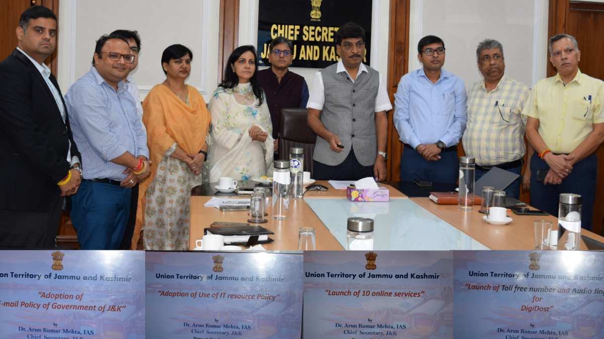 CS launches digi dost toll-free number, online services, IT policies