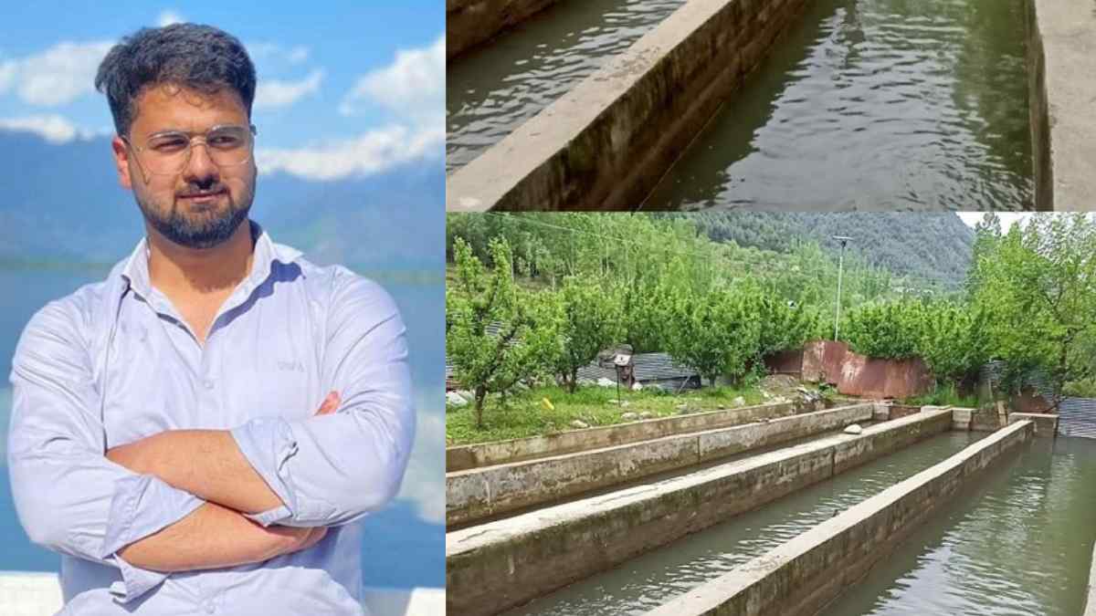 Meet Basit from Bandipora who made waves with successful Trout Farming Venture