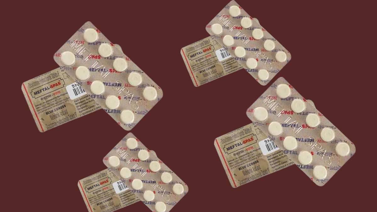 Painkiller Meftal can lead to adverse reaction, government issues alert