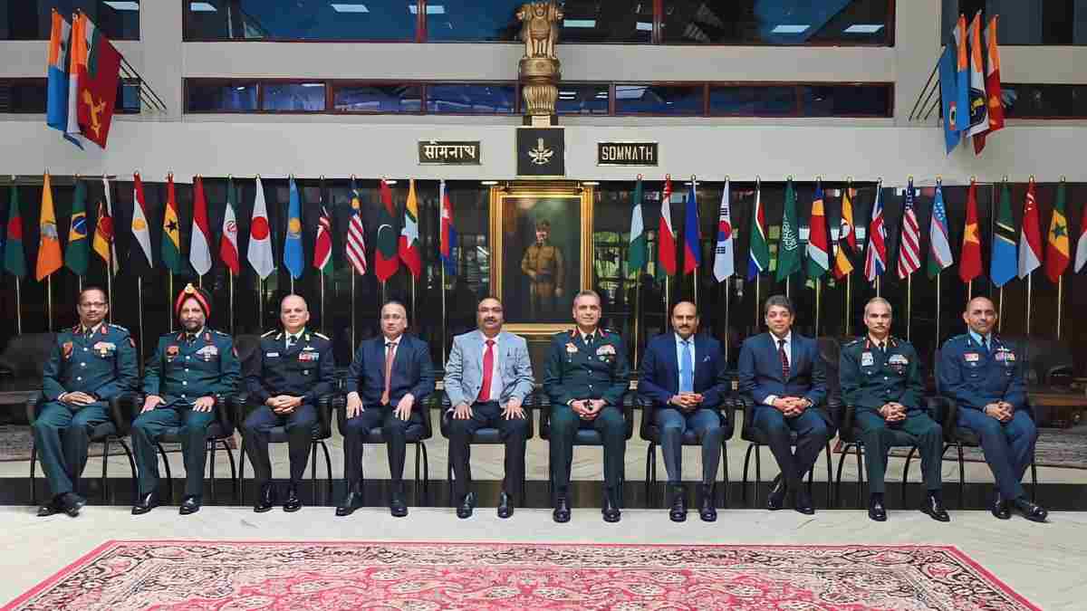 Former DGP Dilbagh Singh attends Internal Security Seminar at DSSC, Tamil Nadu