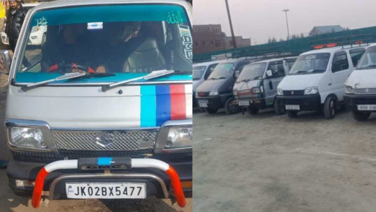 26 private vehicles challaned for commercial use in Kokernag