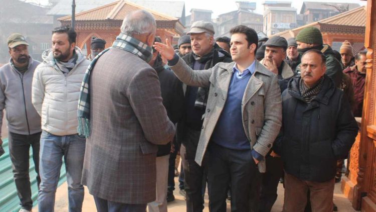 Smart City CEO Reviews Downtown Srinagar Projects
