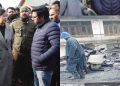 DC Kupwara visits fire victims of Bus Stand Kupwara, extends sympathies DC Kupwara visits fire victims of Bus Stand Kupwara, extends sympathies