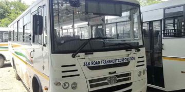 JKRTC norms go for a toss, pastes pan masala advertisement on buses