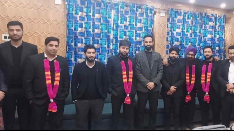 Kashmir Advocates Association successfully held the elections; Adv. Waseem Gul secures second consecutive term as President