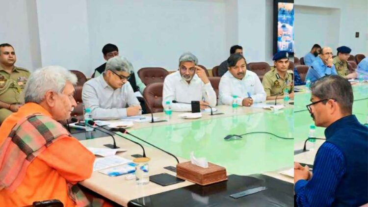 LG Manoj Sinha chairs high level meeting ahead of Eid, Navratri, Baisakhi