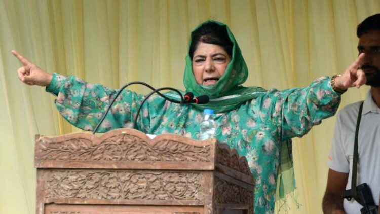 No CM other than Mufti Mohammad Sayeed made peace a living reality: Mehbooba Mufti