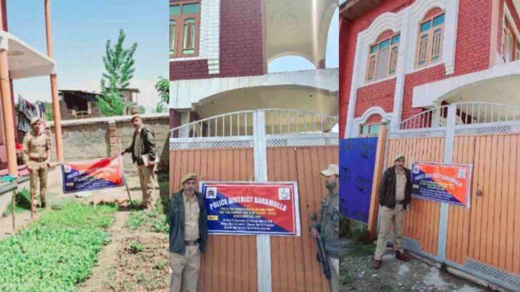 Illegal properties of drug peddler attached in Kunzer Bla Illegal properties of drug peddler attached in Kunzer Bla