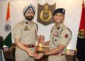 Gurinderpal Singh assumes charge as SSP Baramulla