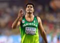 Pakistan’s Arshad Nadeem breaks Olympic record to win javelin gold, silver for India’s Neeraj Chopra