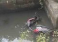 Driver dies after scooty falls into water stream in Srinagar