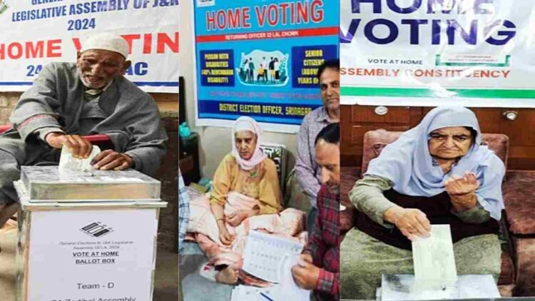 Home Voting via Postal Ballot commences in Srinagar