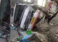 12 Passengers Injured in Baramulla Road Accident 12 Passengers Injured in Baramulla Road Accident