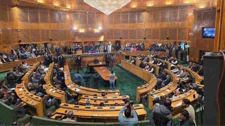 J&K Assembly passes resolution on Article 370 restoration amid uproar J&K Assembly passes resolution on Article 370 restoration amid uproar