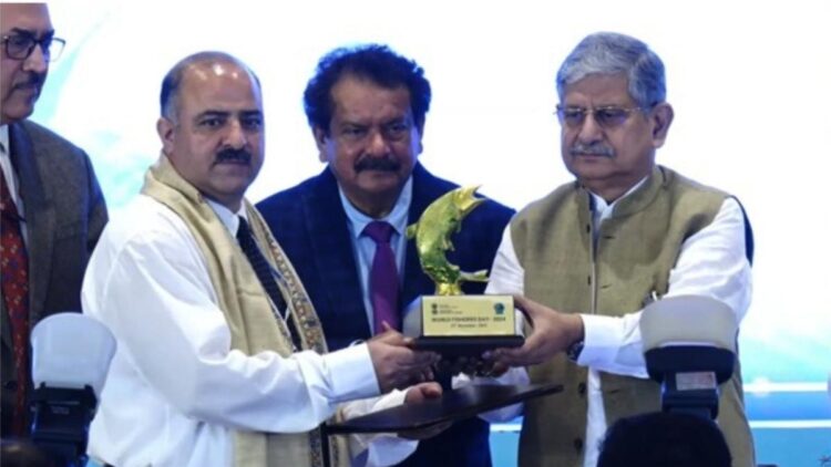 J&K bags Two Prestigious National Awards in Fisheries Sector J&K bags Two Prestigious National Awards in Fisheries Sector