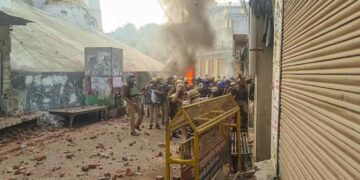 Three Dead, 20 Cops Among Injured As Protest Against Mosque Survey in UP’s Sambhal Turns Violent