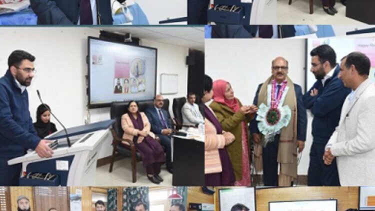 GMC Srinagar Bids Fond Farewell to Prof. Muzaffar Jan on Superannuation