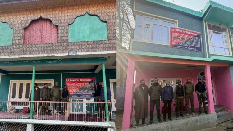 Shopian Police Attaches Properties Worth ₹50 Lakh Under UAPA in Crackdown on Terror Networks Shopian Police Attaches Properties Worth ₹50 Lakh Under UAPA in Crackdown on Terror Networks