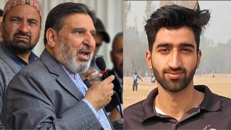 Altaf Bukhari Mourns Tragic Death of Young Cricketer in Srinagar