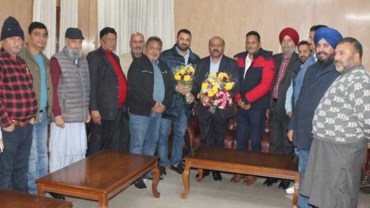 Hot Mix Plant Contractors Meet Dy Chief Minister to Address Concerns