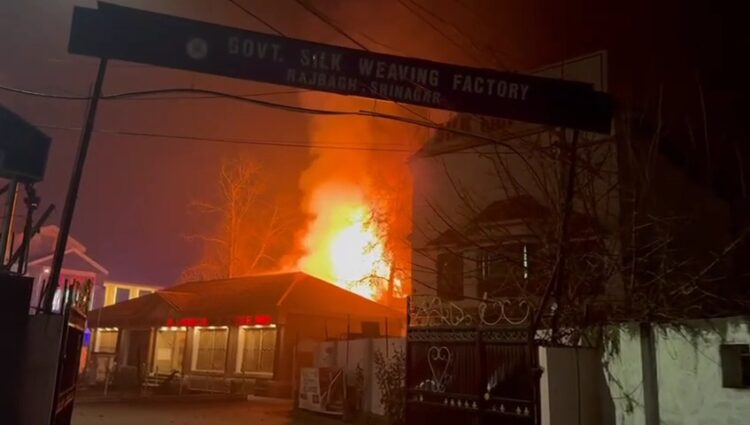 Masjid Gutted in Rajbagh Blaze