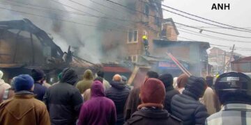 Fire Damages Four Residential Structures, Three Shops in Nowhatta Sgr