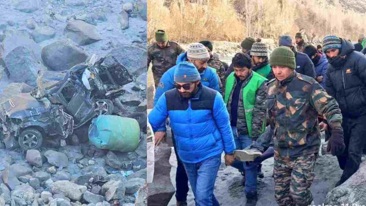 Five Dead, 2 Critical in Kargil Road Accident