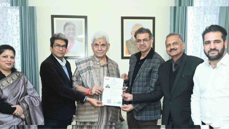 LG Manoj Sinha Registers for Ayushman Bharat Organ Donation Registry LG Manoj Sinha Registers for Ayushman Bharat Organ Donation Registry