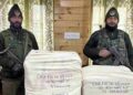Srinagar Police Seize Illegal Drugs Being Transported Through Courier Service in Karan Nagar Srinagar Police Seize Illegal Drugs Being Transported Through Courier Service in Karan Nagar