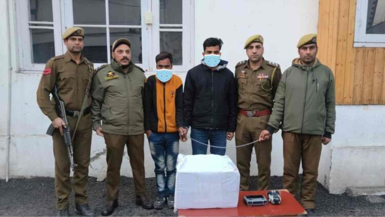 Srinagar Police Bust Inter-State Drug Trafficking Module, Arrest Two