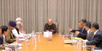 Amit Shah Concludes J&K Security Review Meeting, Emphasizes Zero-Infiltration Goal