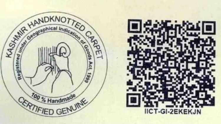 GI Registry Assigns New Logo to Kashmir Carpets GI Registry Assigns New Logo to Kashmir Carpets