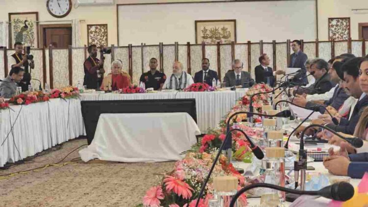 Amit Shah, Omar Chair High-Level Meet in Srinagar Amit Shah, Omar Chair High-Level Meet in Srinagar