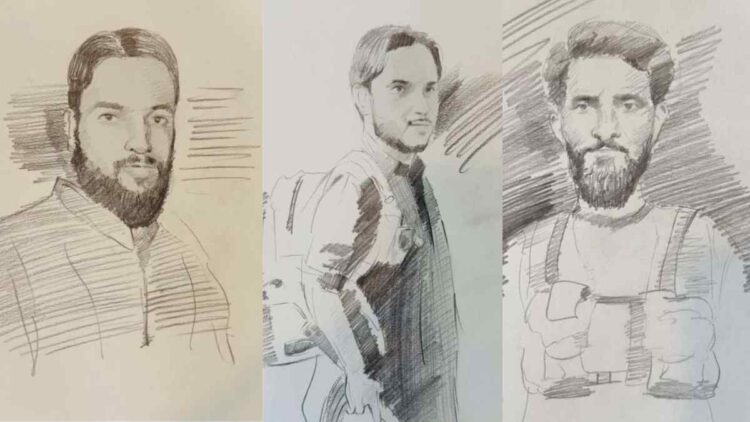 Pahalgam Attack: Security Agencies Release Sketches of Three Attackers