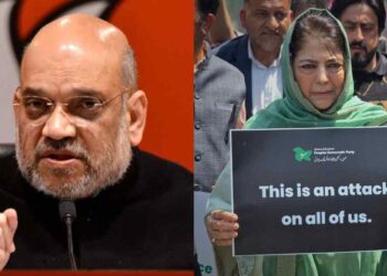 Pahalgam Terror Attack: Mehbooba Speaks to Amit Shah, Seeks Safety for Kashmiris Outside J&K