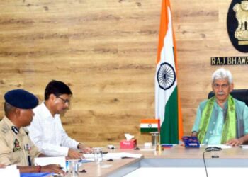 LG Chairs High Level Meeting to Review Prevailing Security Scenario