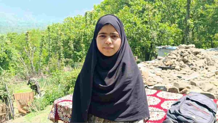 Against All Odds: Shabnam from Tral Shines in Class 12 Exams Despite Living in a Tent