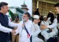 Prayers, Petals: DC, SSP Srinagar See Off First Batch of Hajj Pilgrims