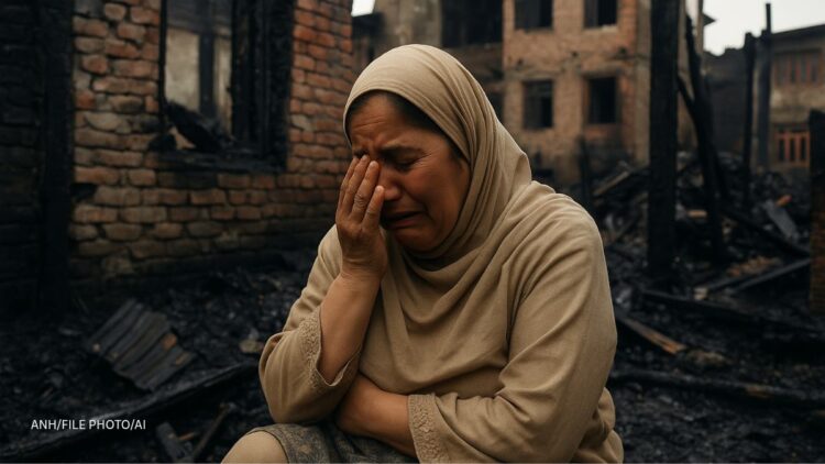 Residential structure damaged in Habbakadal blaze; two firefighters injured Five Residential Houses Damaged in Fire at Nawakadal Sgr