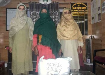 Lady Drug Peddler Arrested in Kulgam