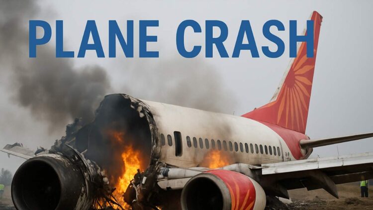 Air India Plane with 242 Passengers Crashes in Ahmedabad
