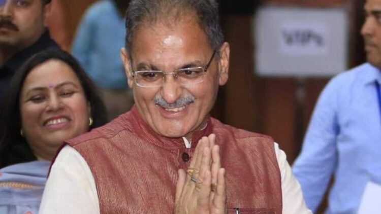 Former J&K Deputy CM Kavinder Gupta Appointed as New LG of Ladakh