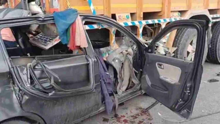 One Dead, 3 Injured As 2 Vehicles Collide Inside Navyug Tunnel