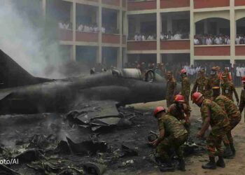 20 Killed, 171 Injured in Bangladesh Air Force Jet Crash at Milestone College, Dhaka