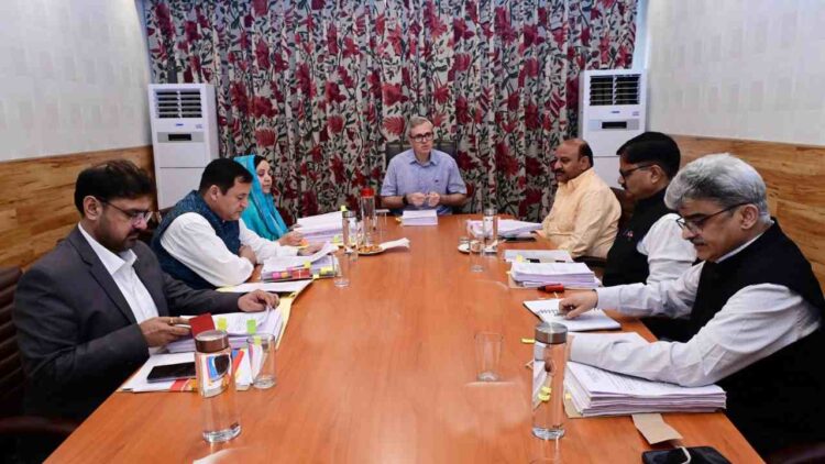 CM Omar Chairs Cabinet Meeting in Srinagar, Key Decisions Taken