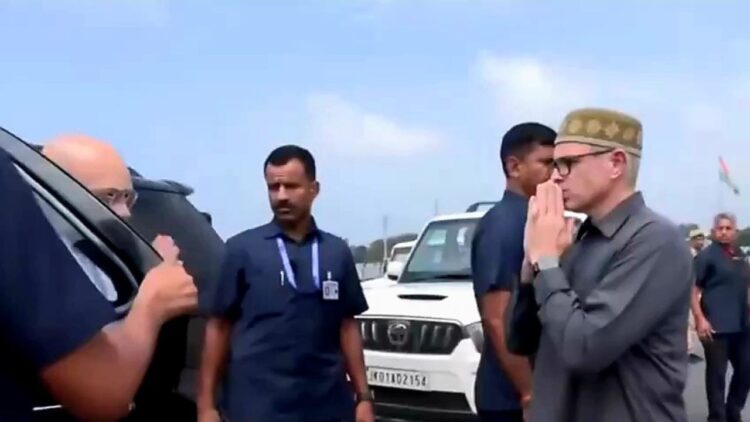 CM Omar Thanks HM Amit Shah for Reviewing Flood Situation in J&K CM Omar Thanks HM Amit Shah for Reviewing Flood Situation in J&K