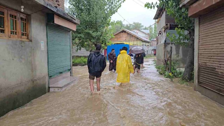 Two Killed, Flood Threat Looms As Nature’s Fury Strikes J&K Again