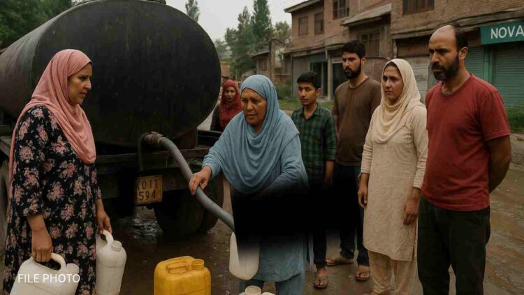 Water Crisis Deepens in Srinagar, Residents Slam ‘Empty Promises’